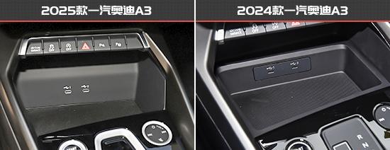 力 一汽奥迪A3新老款车型对比z6尊龙网站登录入口更具竞争(图12)